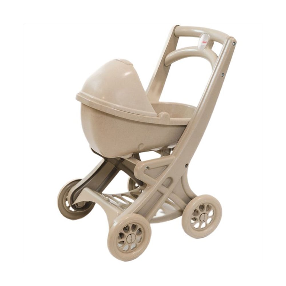 Візочок для ляльки Doloni Eco Beige з люлькою, від 3 років (0121/02eco)
